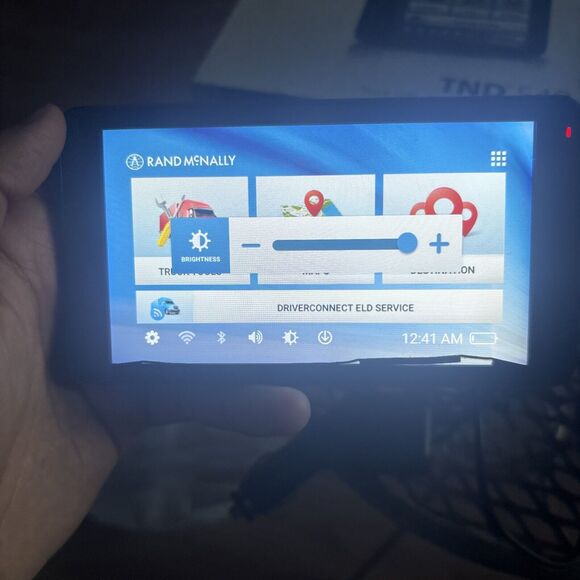 Rand Mcnally TND 540 Commercial Truck Gps USA & Canada Stand Tested Read See Pic - Picture 11 of 16